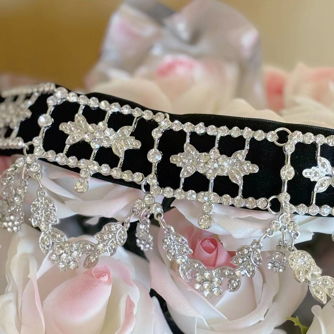 非金属亚克力项链 璀璨珠光项链A2028G01320