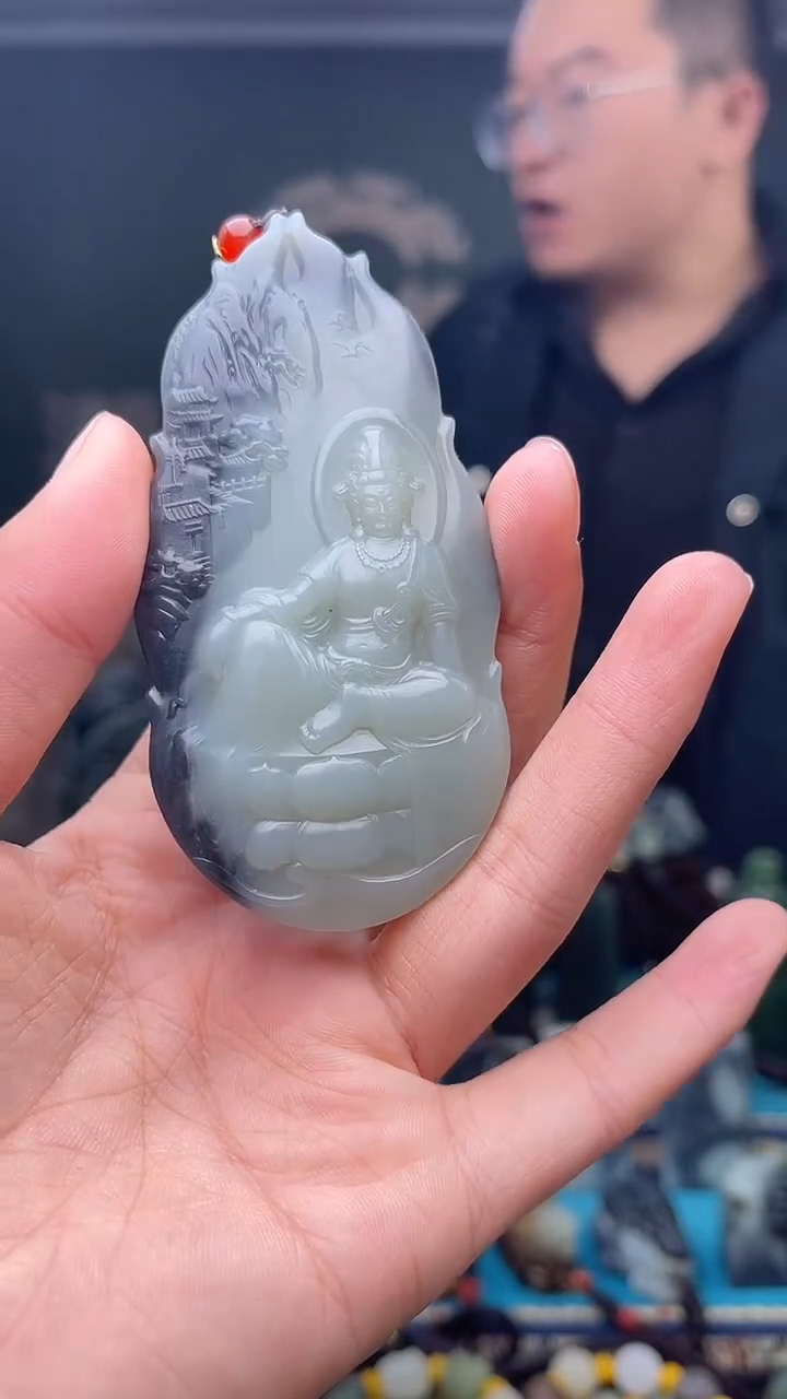 未镶嵌和田玉挂件1