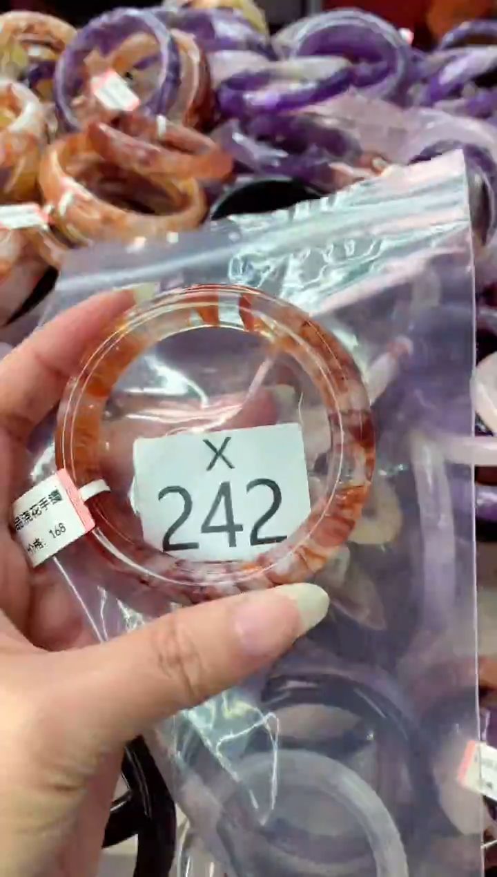 未镶嵌手镯水晶X242-51