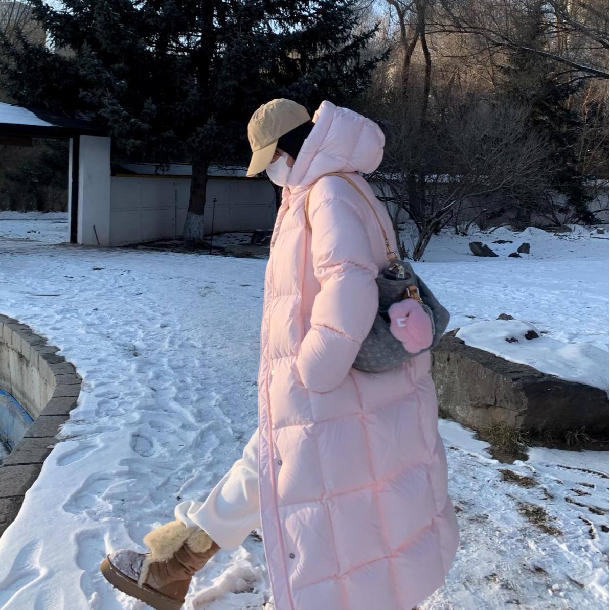 D1-羽绒服冬季韩版大被子加厚保暖（非直播勿拍）