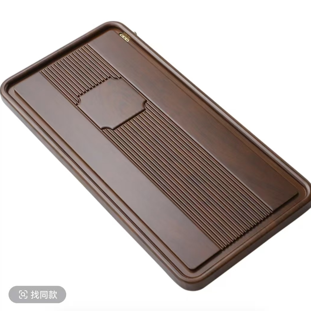八角茶盘家用大号茶具70*35*4CM