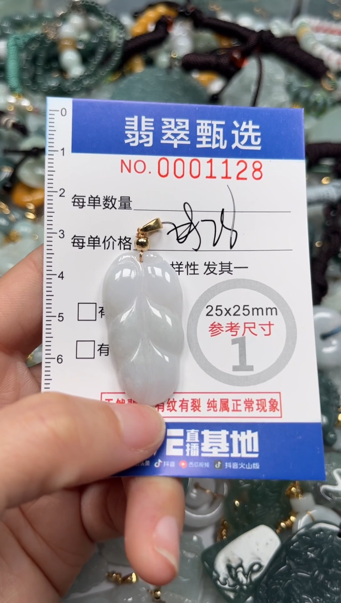 【闪购商品】翡翠颈饰未镶嵌00..1128