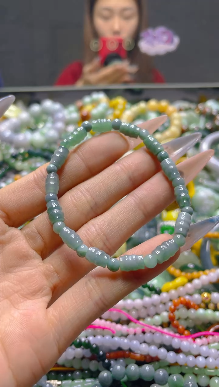 颈饰未镶嵌翡翠5MM