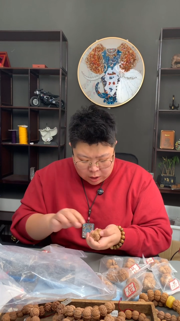 【闪购商品】金刚菩提手串37蛤蟆头核桃