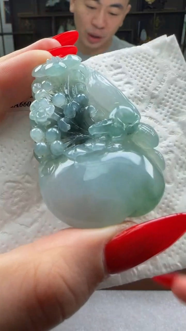 【闪购商品】翡翠颈饰未镶嵌天然翡翠A货吊坠