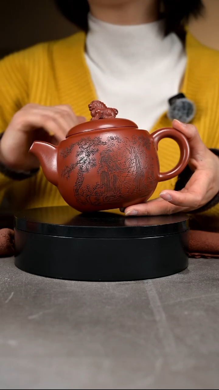 茶壶紫砂500毫升