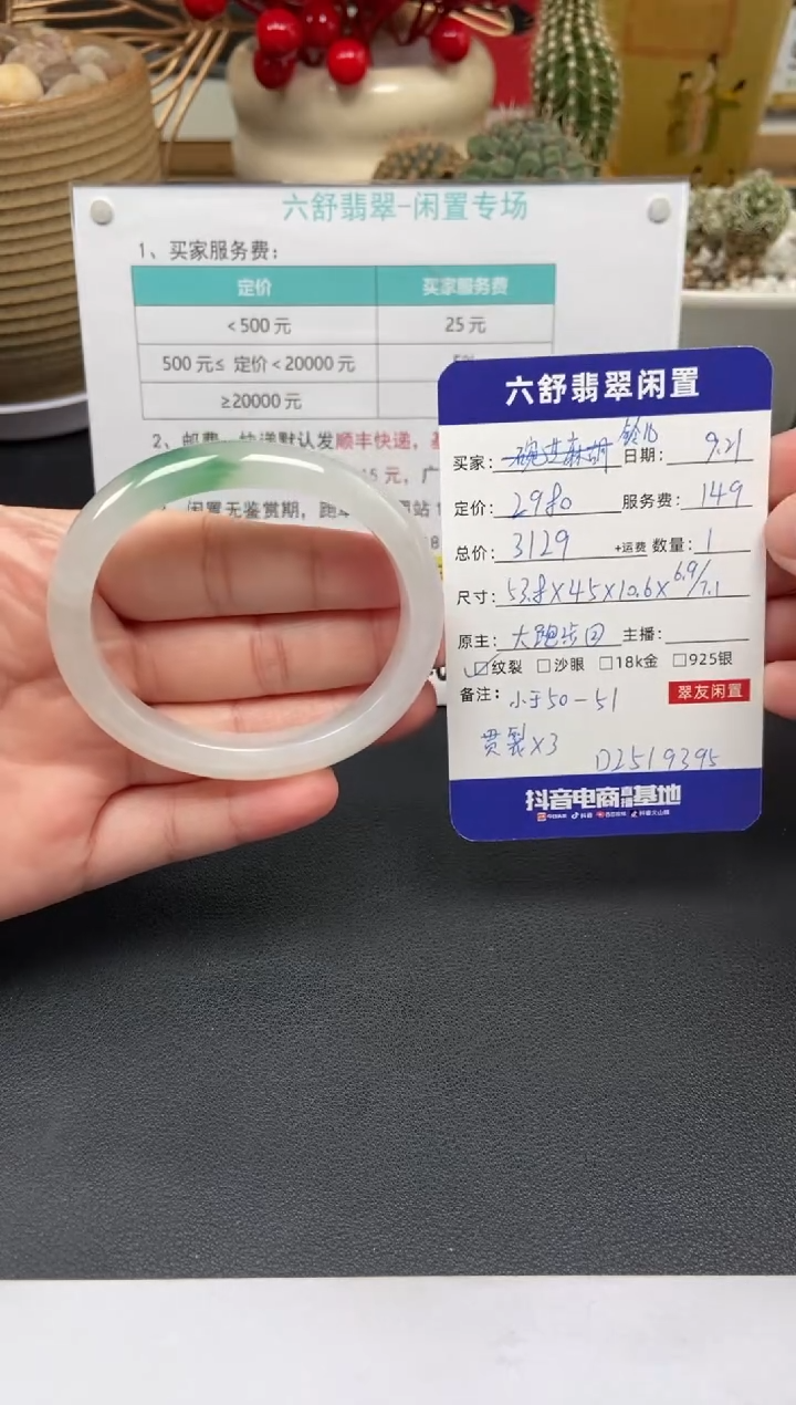 未镶嵌手镯翡翠铃***铛D2519395