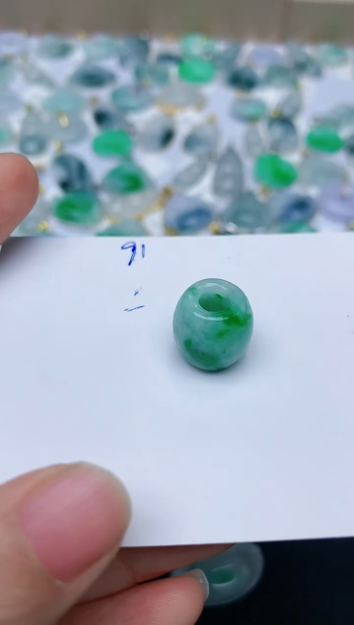 【闪购商品】翡翠颈饰未镶嵌天然翡翠A货    91