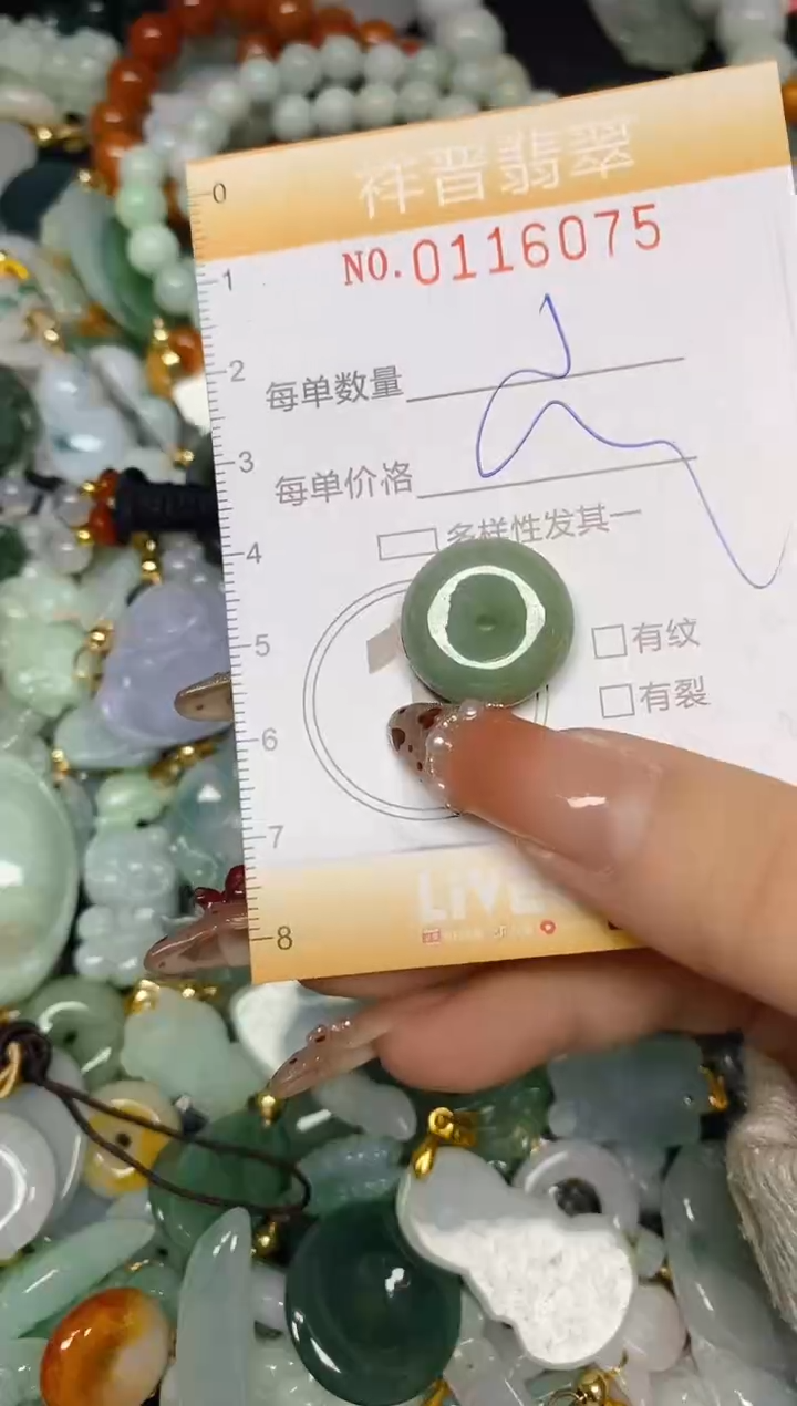 【闪购商品】翡翠颈饰未镶嵌闪购0116075