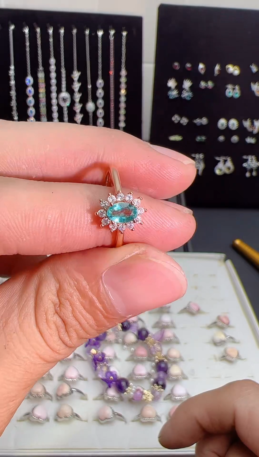 【闪购商品】托帕石戒指银S925镶嵌0000