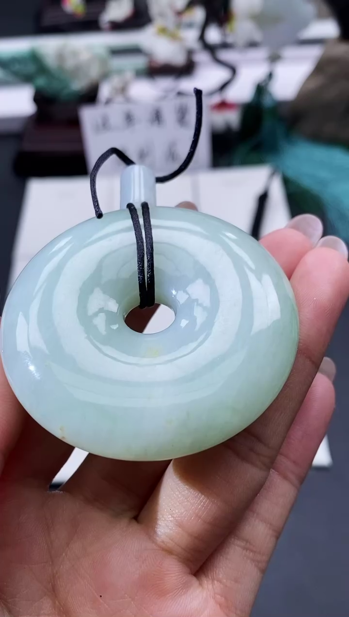 【闪购商品】翡翠颈饰未镶嵌天然缅甸翡翠A货