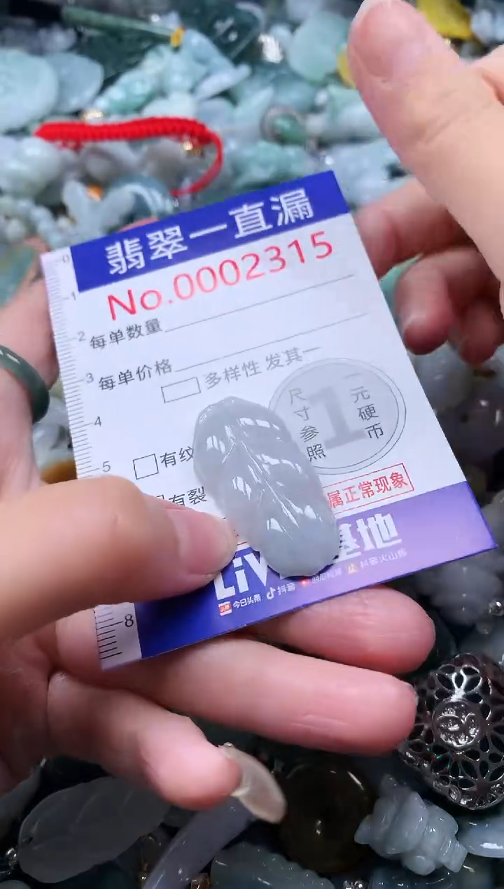 【闪购商品】翡翠吊坠(不含链)未镶嵌2315