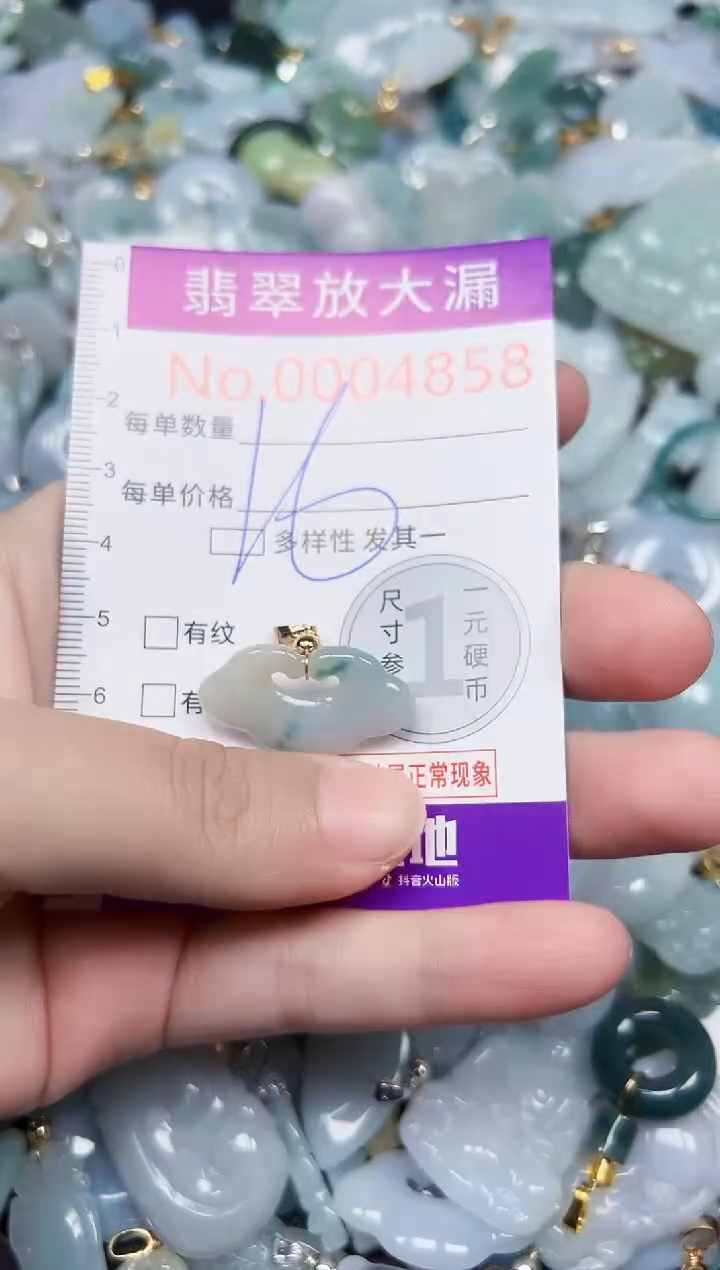 颈饰未镶嵌翡翠4858