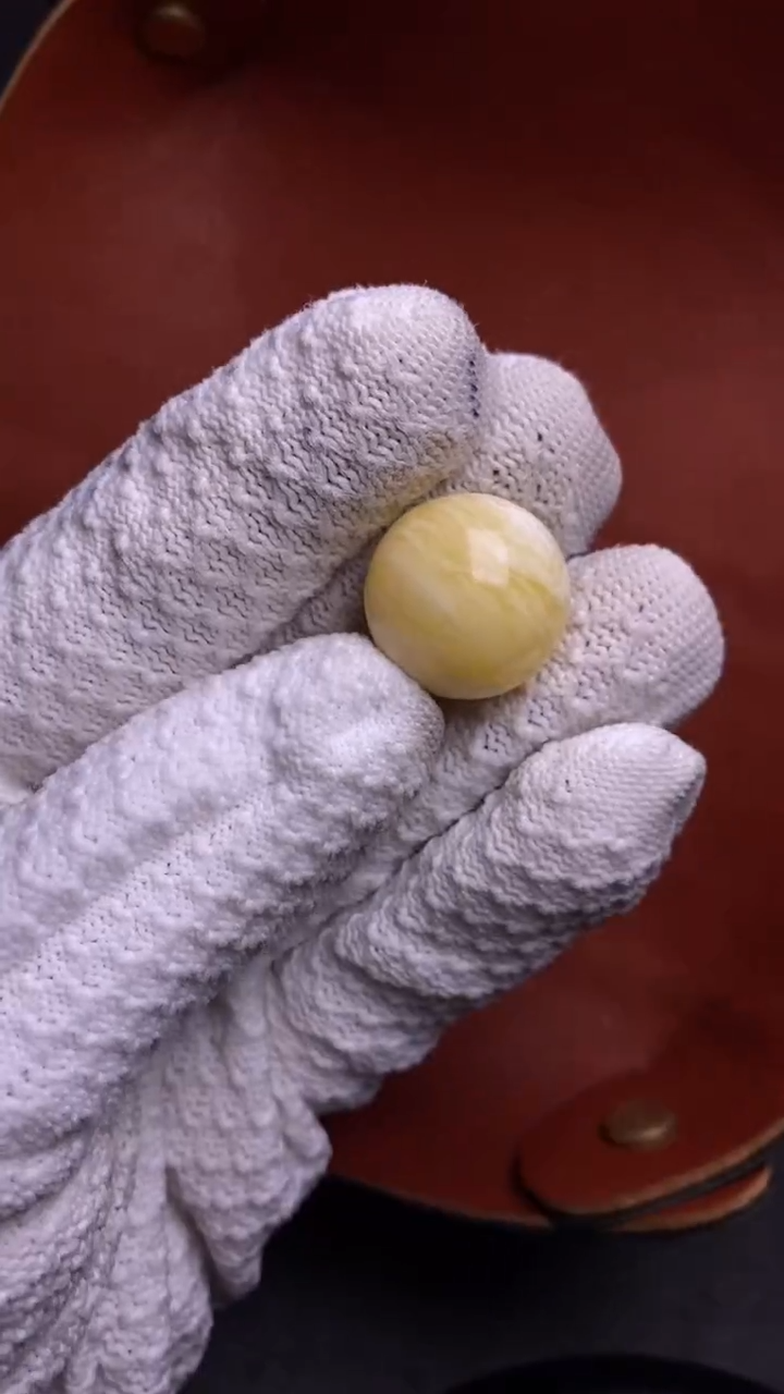 【闪购商品】琥珀颈饰未镶嵌圆珠（21）