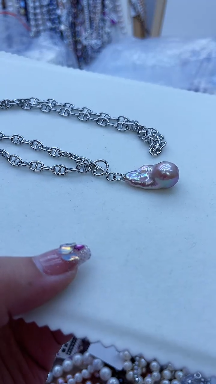 【闪购商品】淡水珍珠项链未镶嵌924