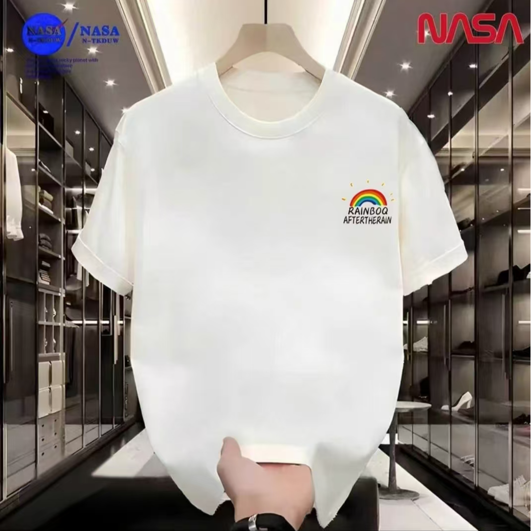 NASA联名夏季短袖T恤时尚男女同款