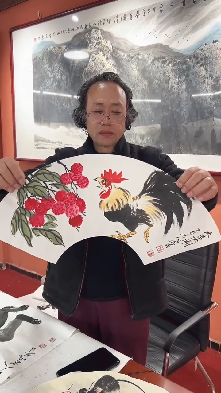 国画李火庆/国画/花鸟