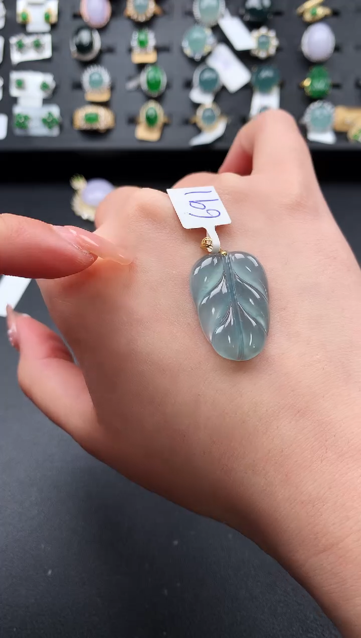 【闪购商品】翡翠戒指18K金镶嵌521414