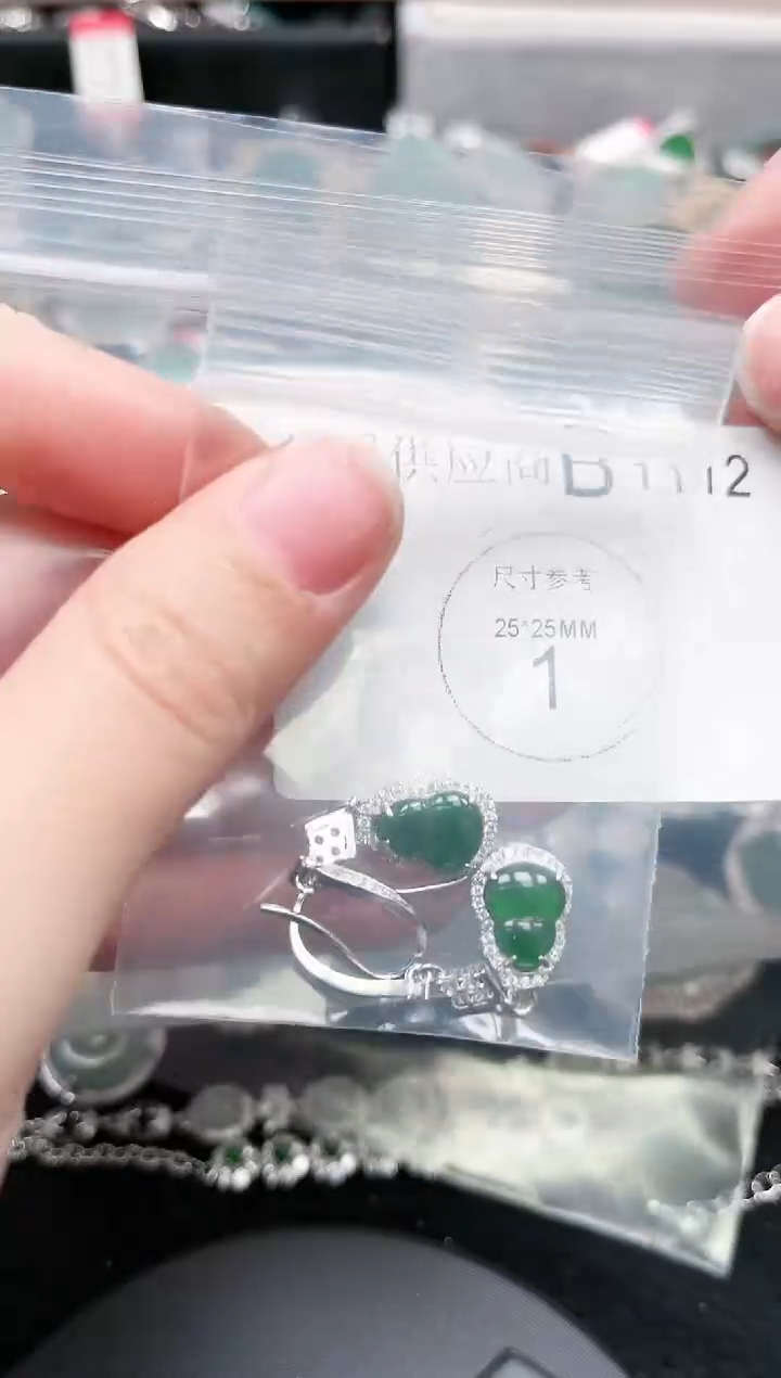 【闪购商品】翡翠颈饰未镶嵌1112赠皮绳