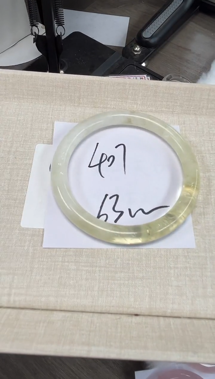 水晶手镯未镶嵌407号福利款默认微瑕