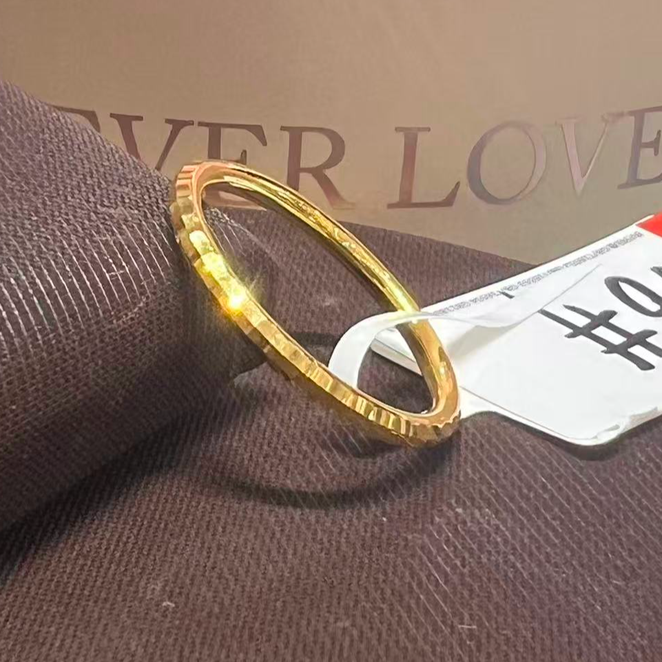 【晓彤】几何戒指 足金999 1.63g 12圈口