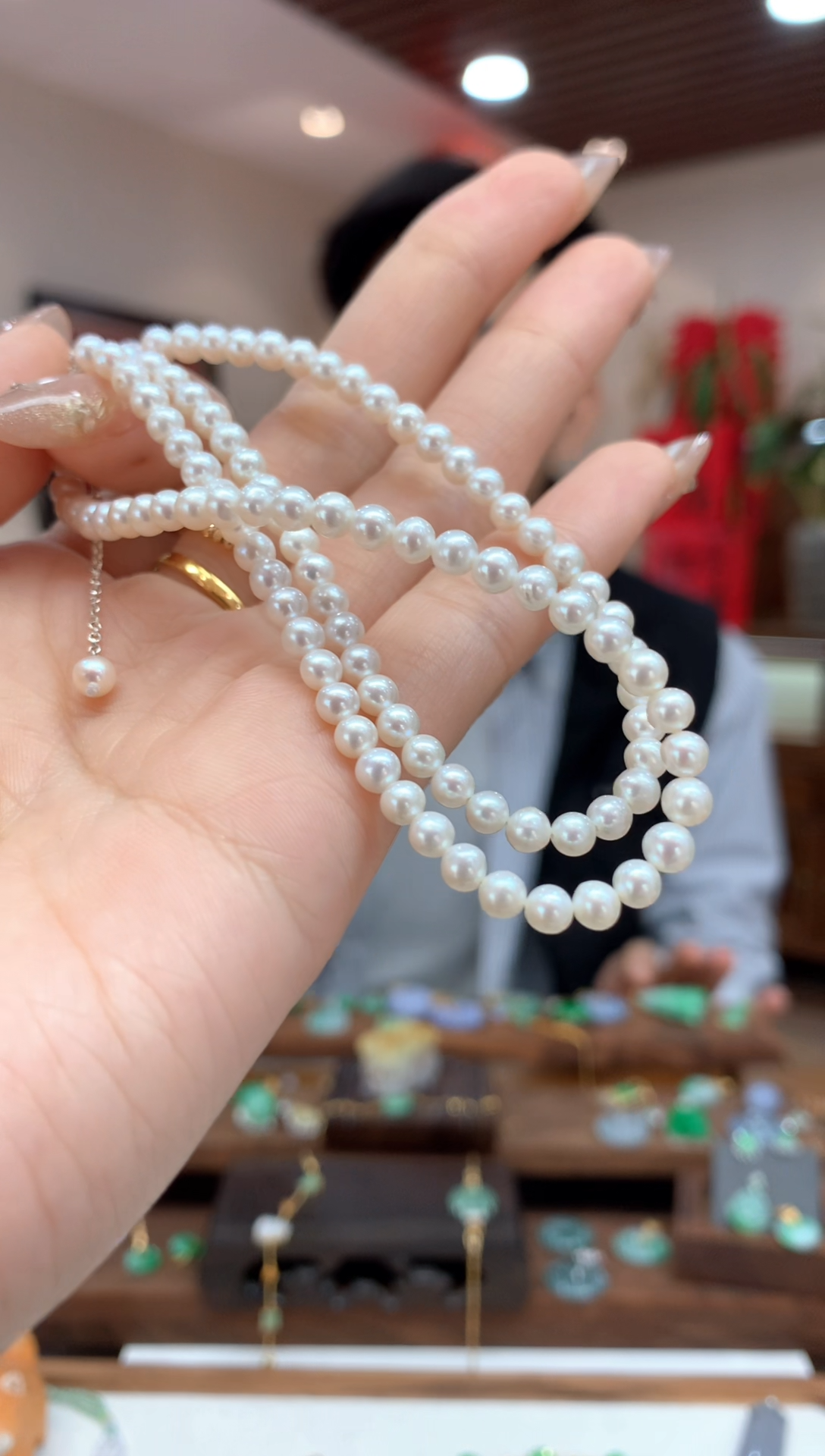 【闪购商品】淡水珍珠颈饰未镶嵌珠串多样性发货1件