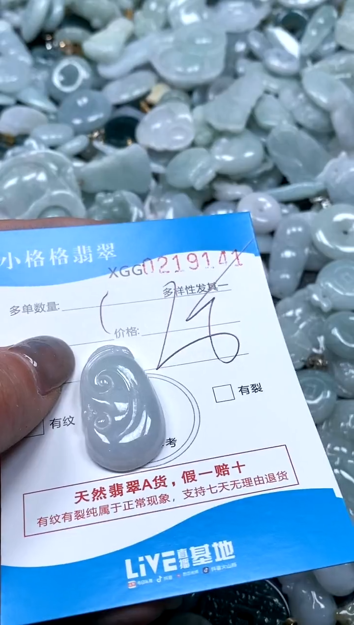 翡翠未镶嵌颈饰闪购商品0219141