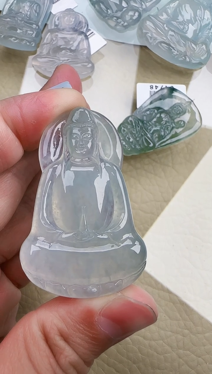 翡翠未镶嵌颈饰花***红缅甸翡翠a货