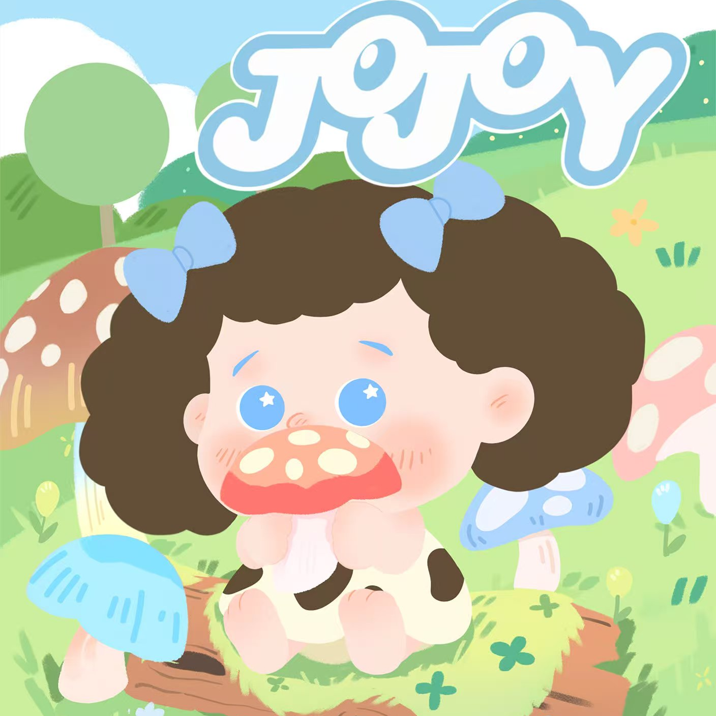 【一等座-拆盒】JOJOY挂件钥匙扣潮玩盲盒看后一.