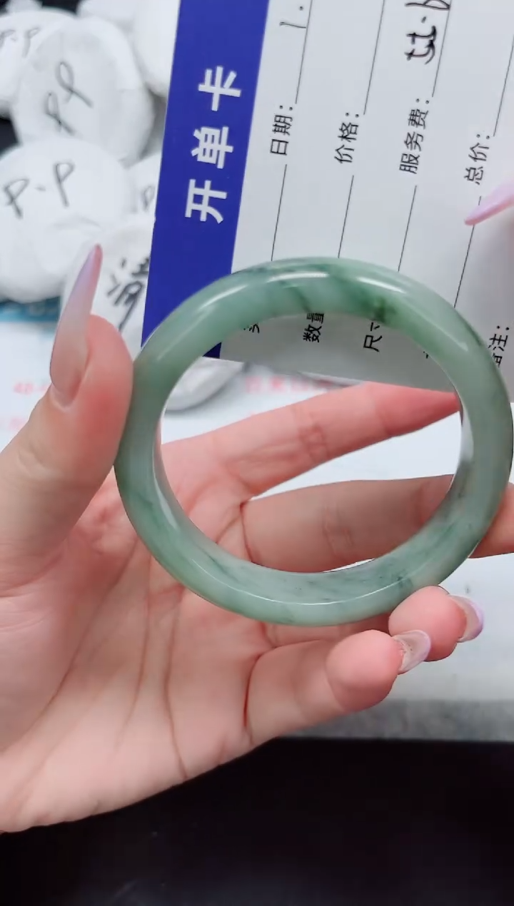 石英质玉手镯未镶嵌1-55.6