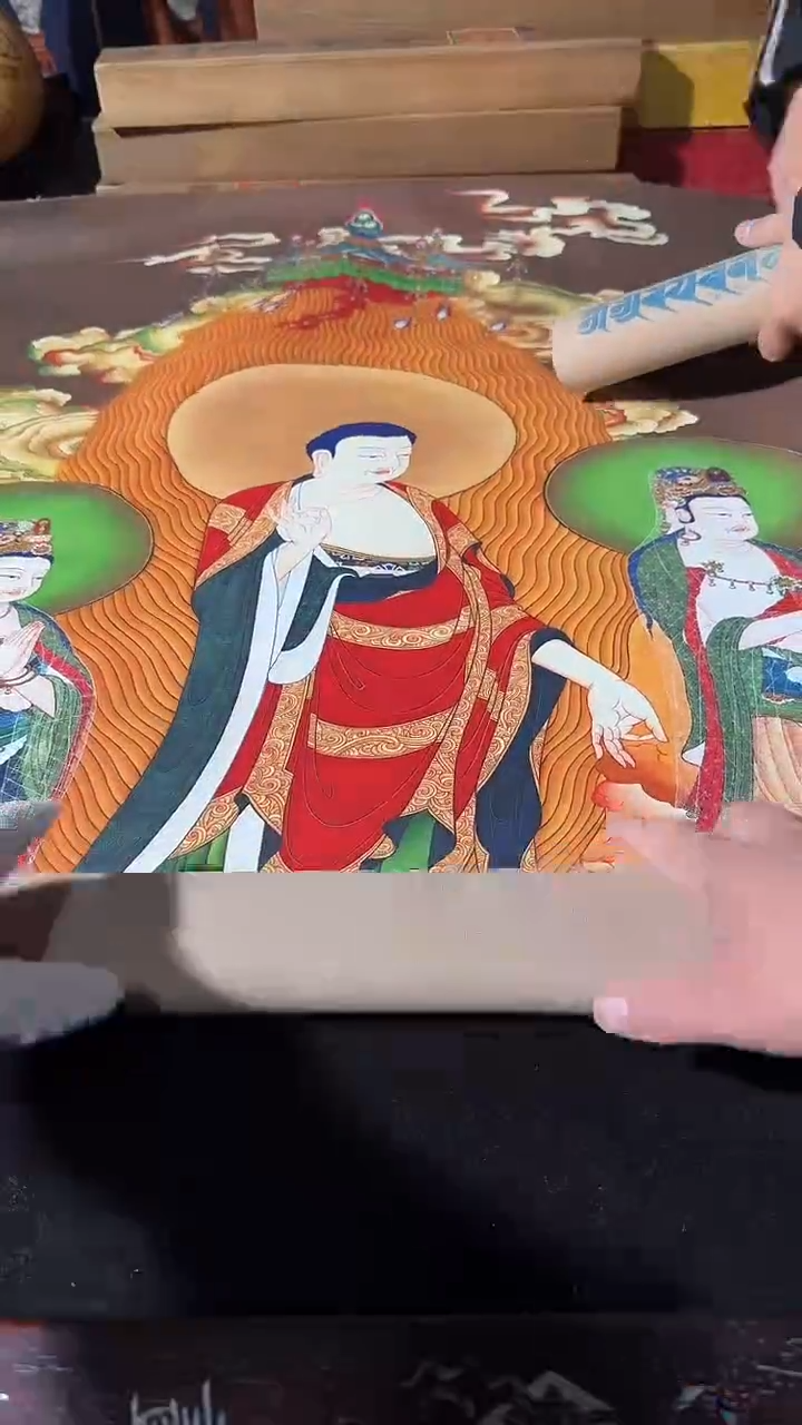 卷轴画藏式珍藏彩绘艺术馆164