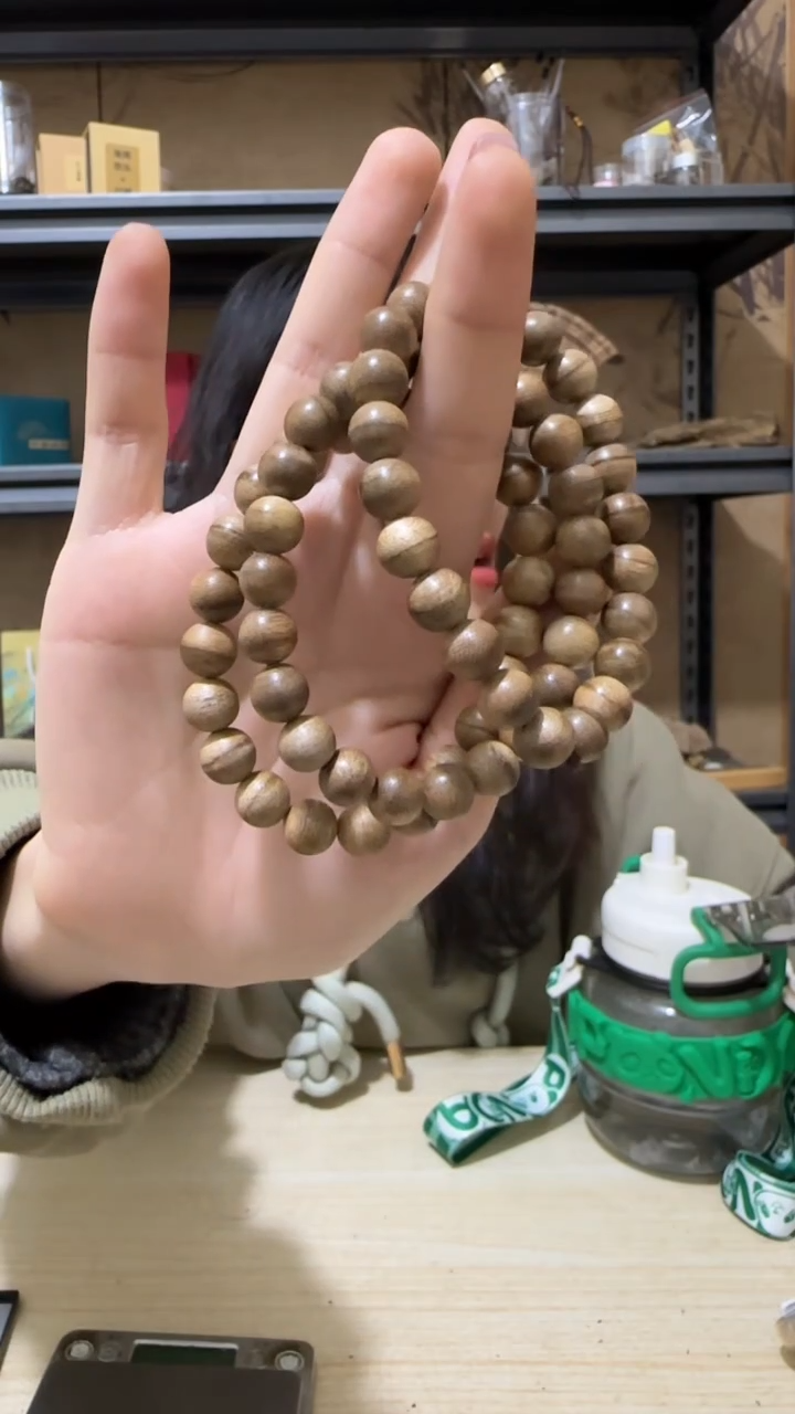 【闪购商品】沉香手串富国岛野料手串多样性发一条卡8