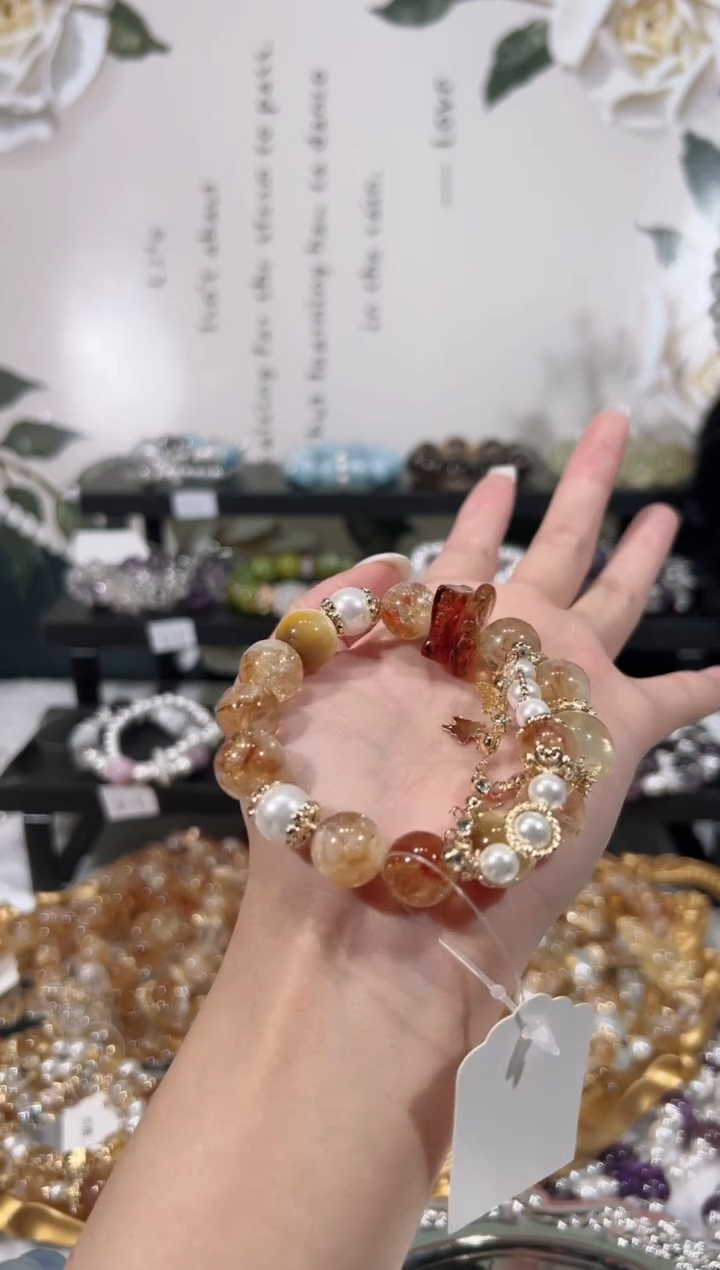 【闪购商品】水晶手链未镶嵌天然水晶默认微瑕 多样性发货发起一