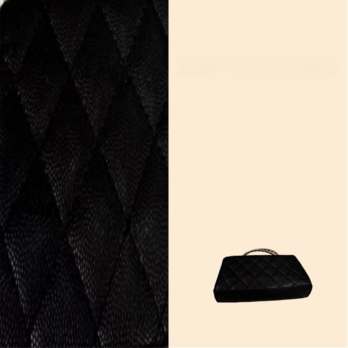 (全新未使用）黑色皮皮化妆包！A158!带礼盒！化妆包！