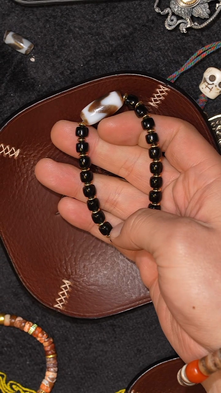 【闪购商品】玛瑙/玉髓套链未镶嵌冲赛康胡子哥，DIY一