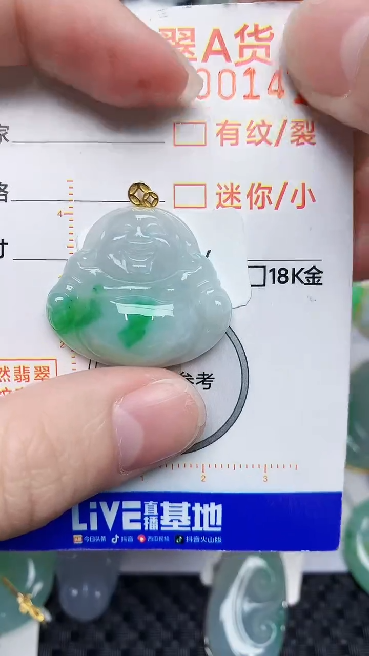 【闪购商品】翡翠颈饰18K金镶嵌45345345