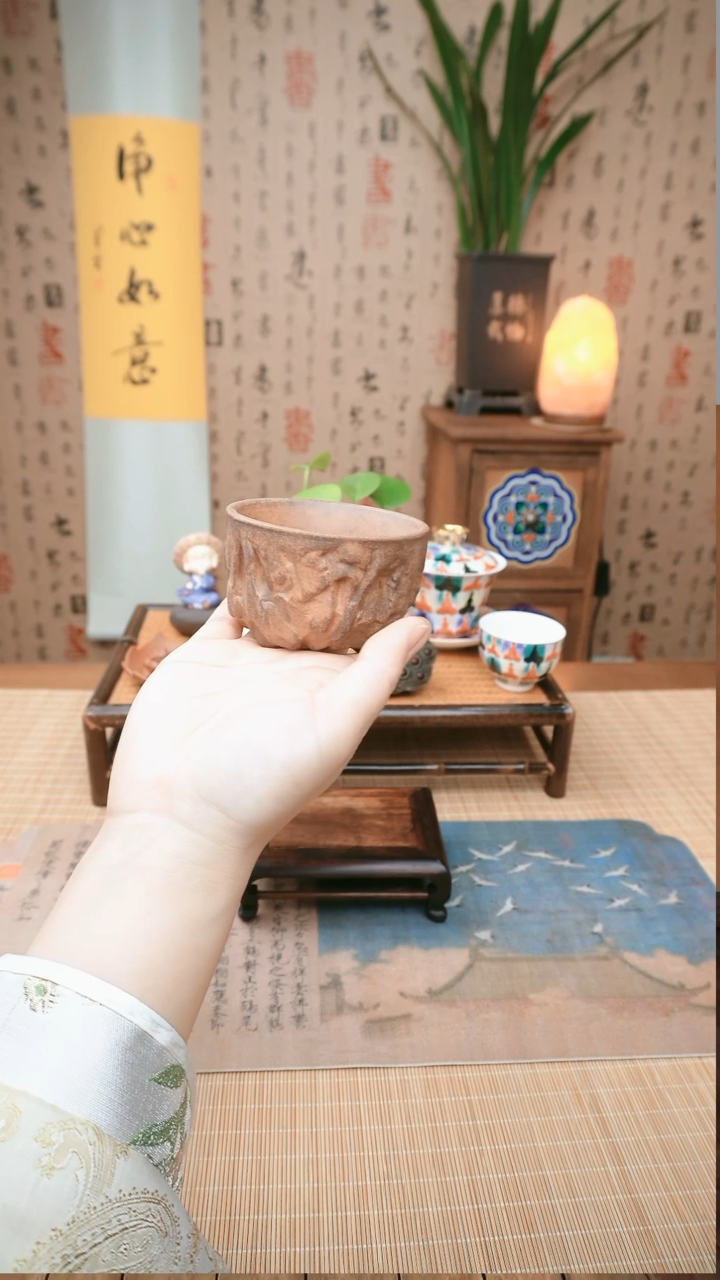 【闪购商品】老岩泥祥云主人杯