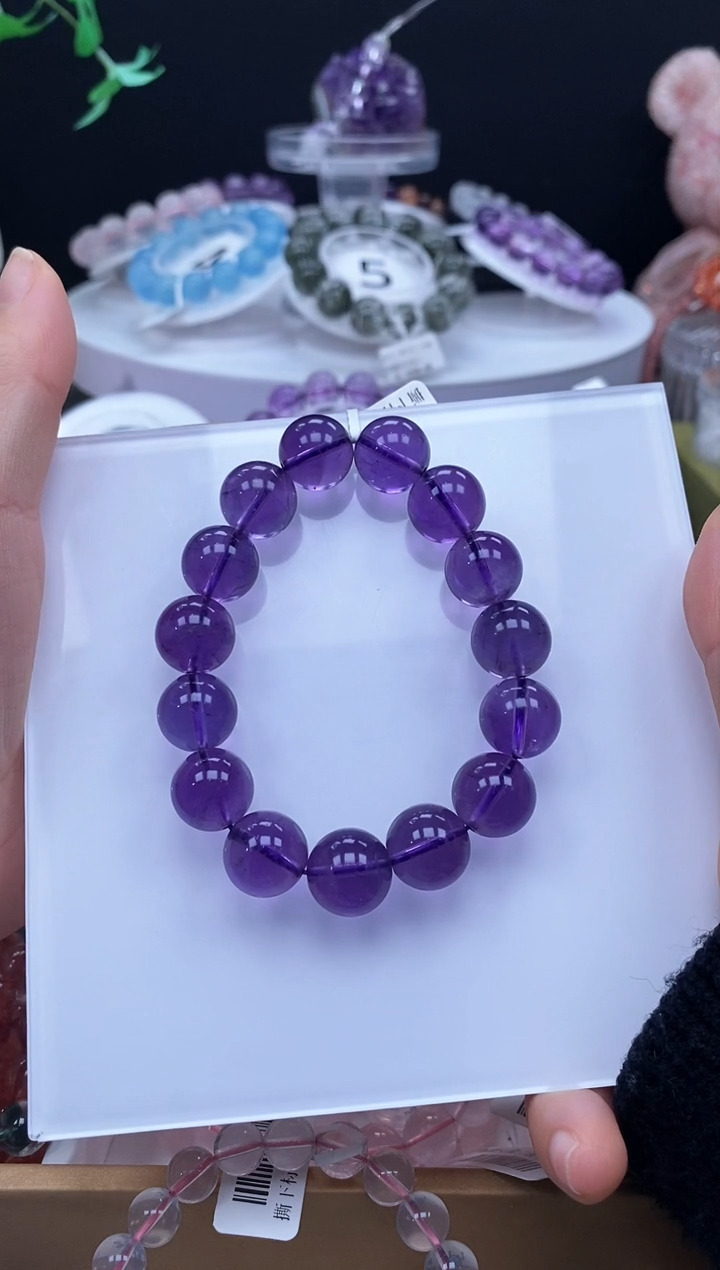 【闪购商品】水晶手链未镶嵌紫水