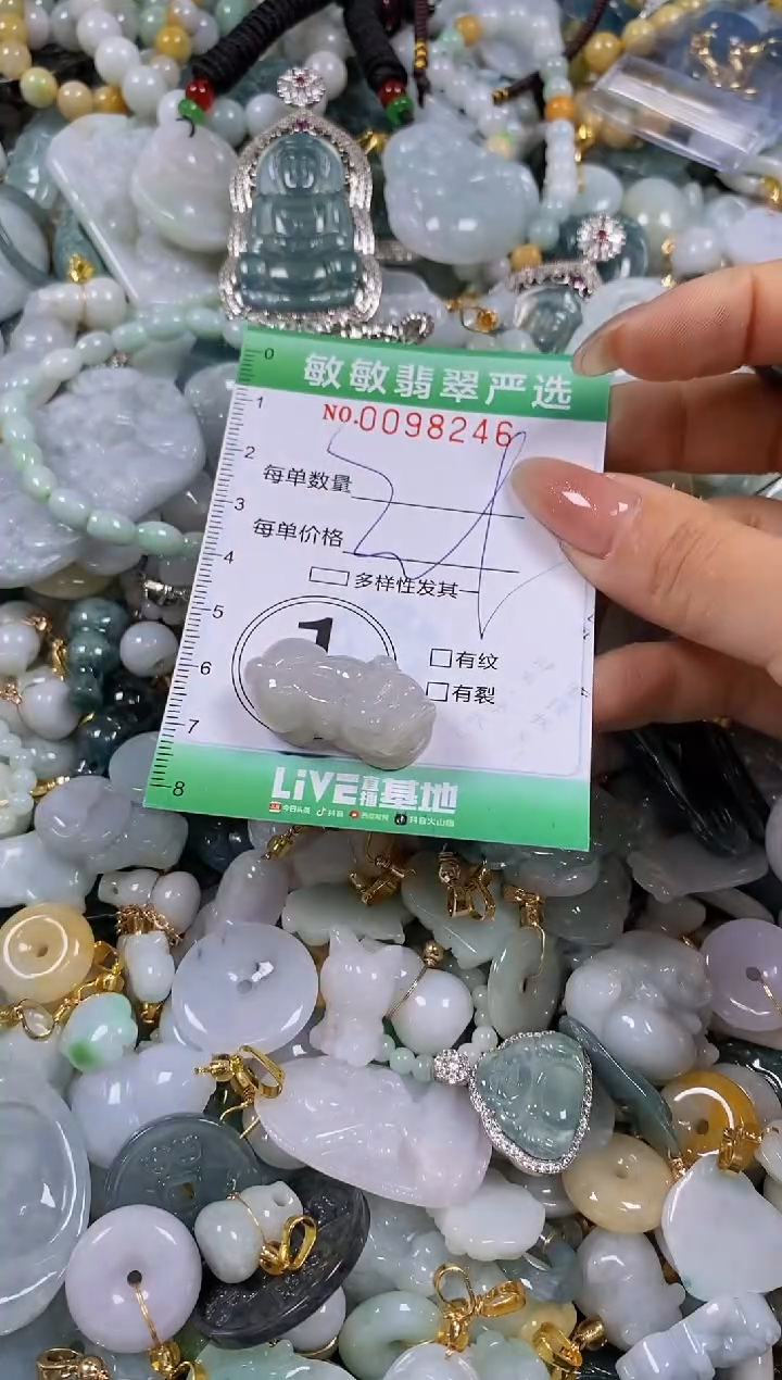 【闪购商品】翡翠颈饰未镶嵌闪购0098246