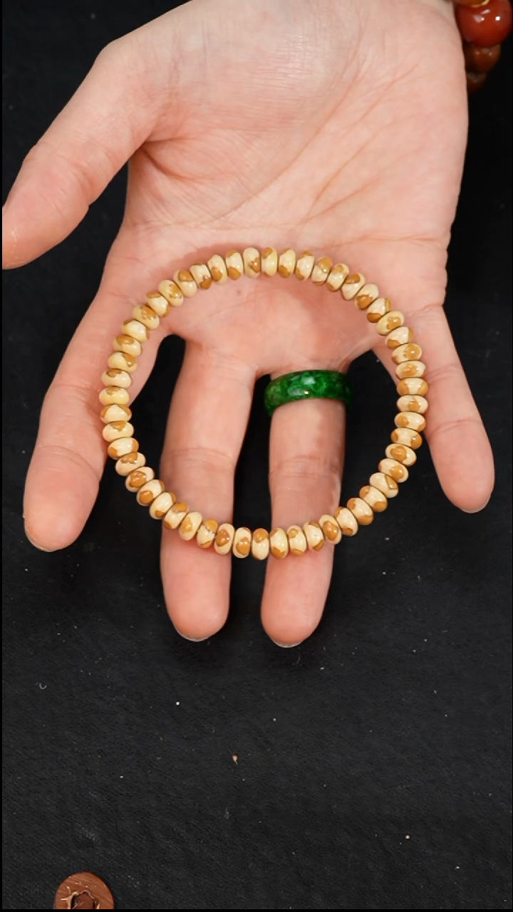 手串紫金鼠三花鼠尖纯肉精工算盘7*4mm