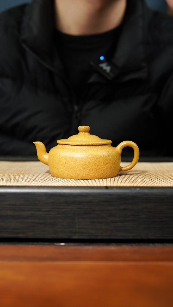 【闪购商品】紫砂茶壶黄金段旭茂宫灯，140cc