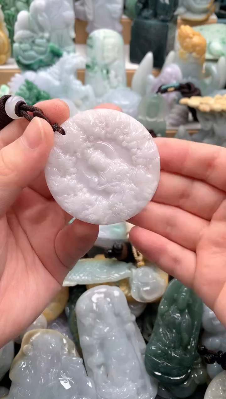 吊坠(不含链)未镶嵌翡翠1