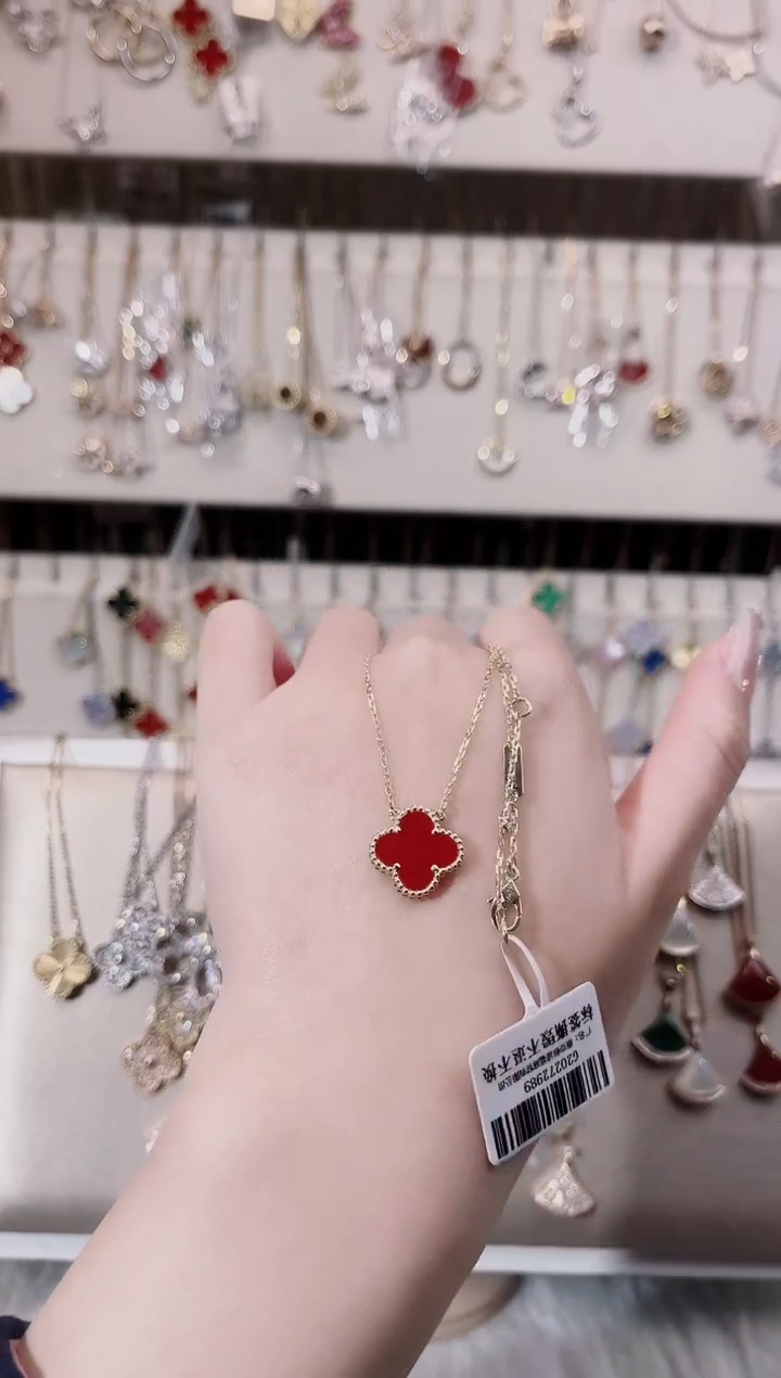 【闪购商品】玛瑙项链18K金镶嵌18K金镶嵌 K黄