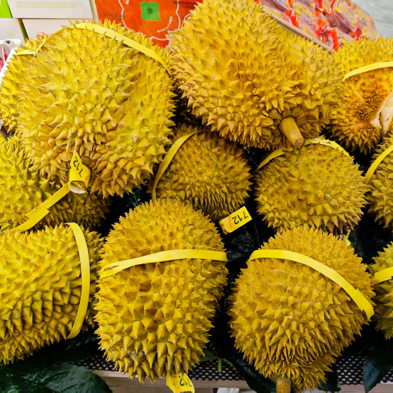 包熟包甜)新鲜泰国金枕榴莲小核小1.5kg-5kg金枕泰国