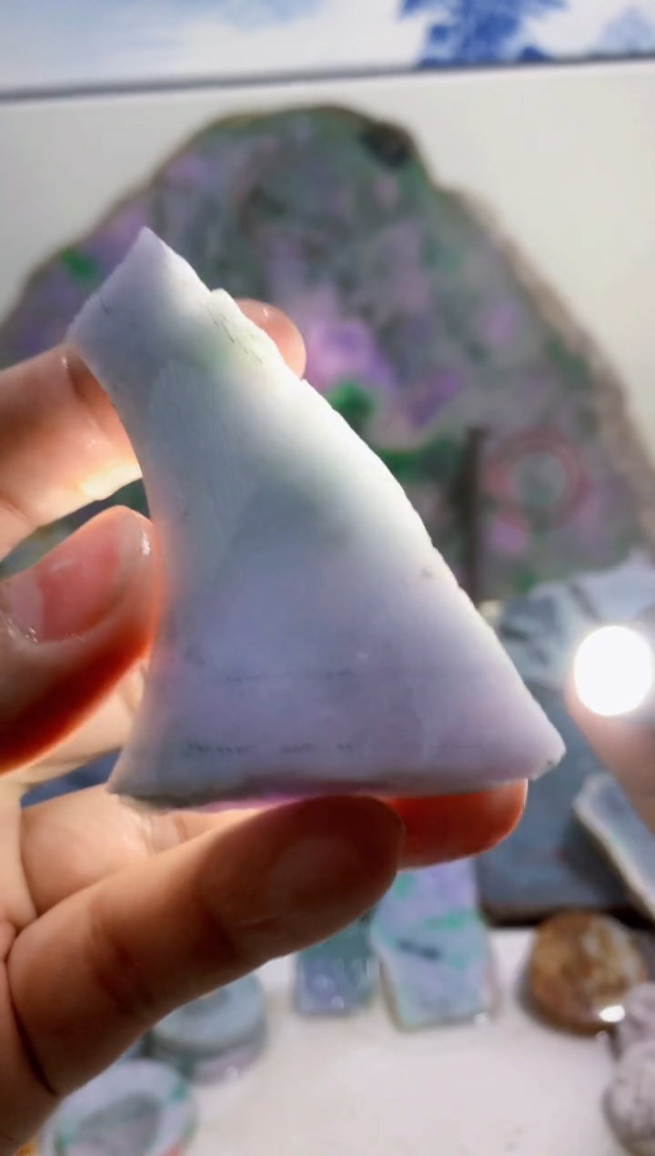 裸石翡翠0蒙0翡翠珠宝819