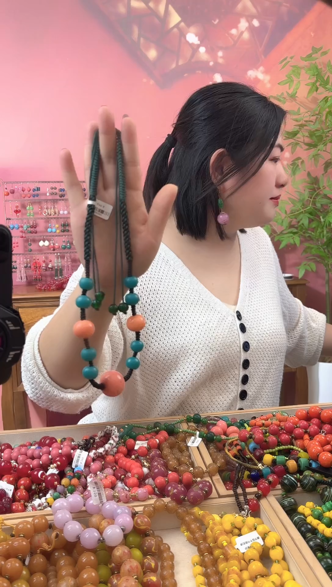 DIY琉璃经典时尚琉璃项链