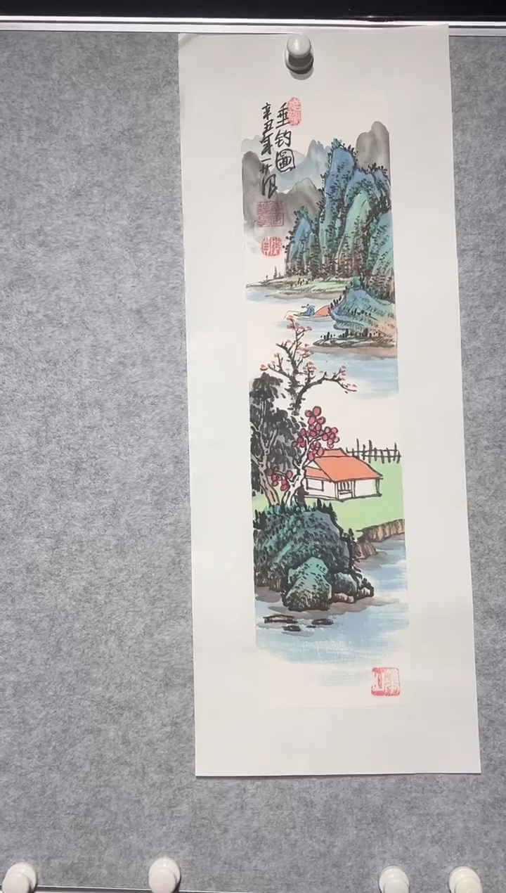 【闪购商品】绘画姜国华-1平尺-山水国画
