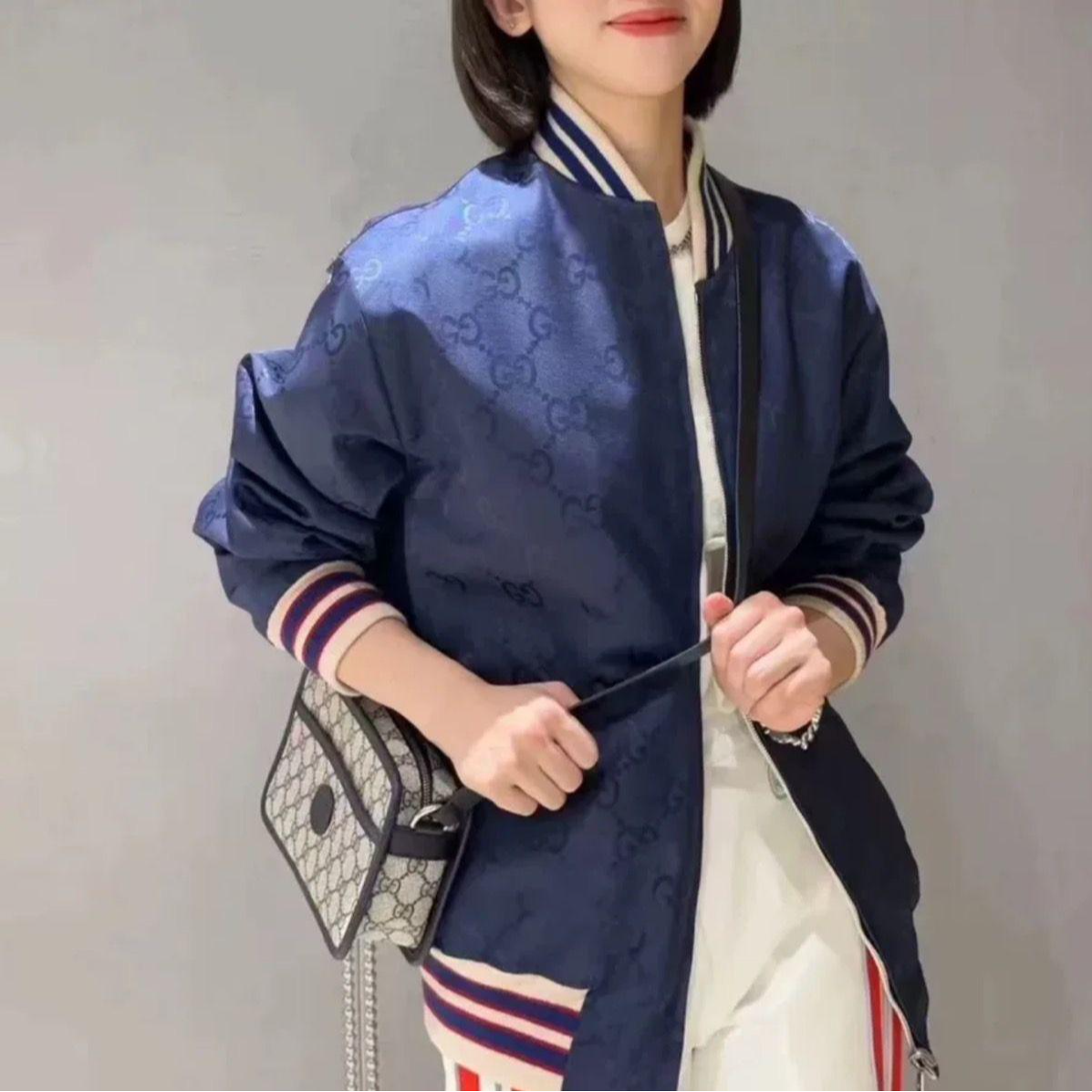 99新 GUCCI/古驰 双双臻选/sf10180/古驰外套/L码