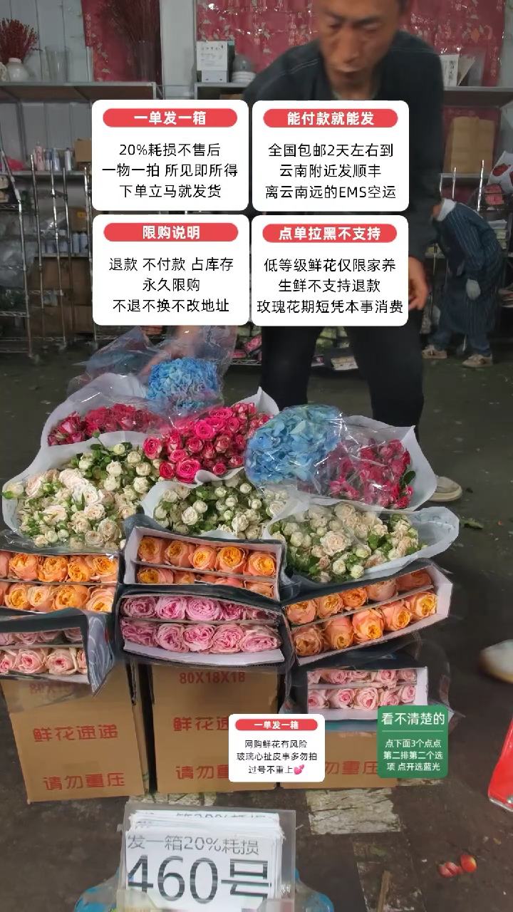 20%耗损发一箱❤号460