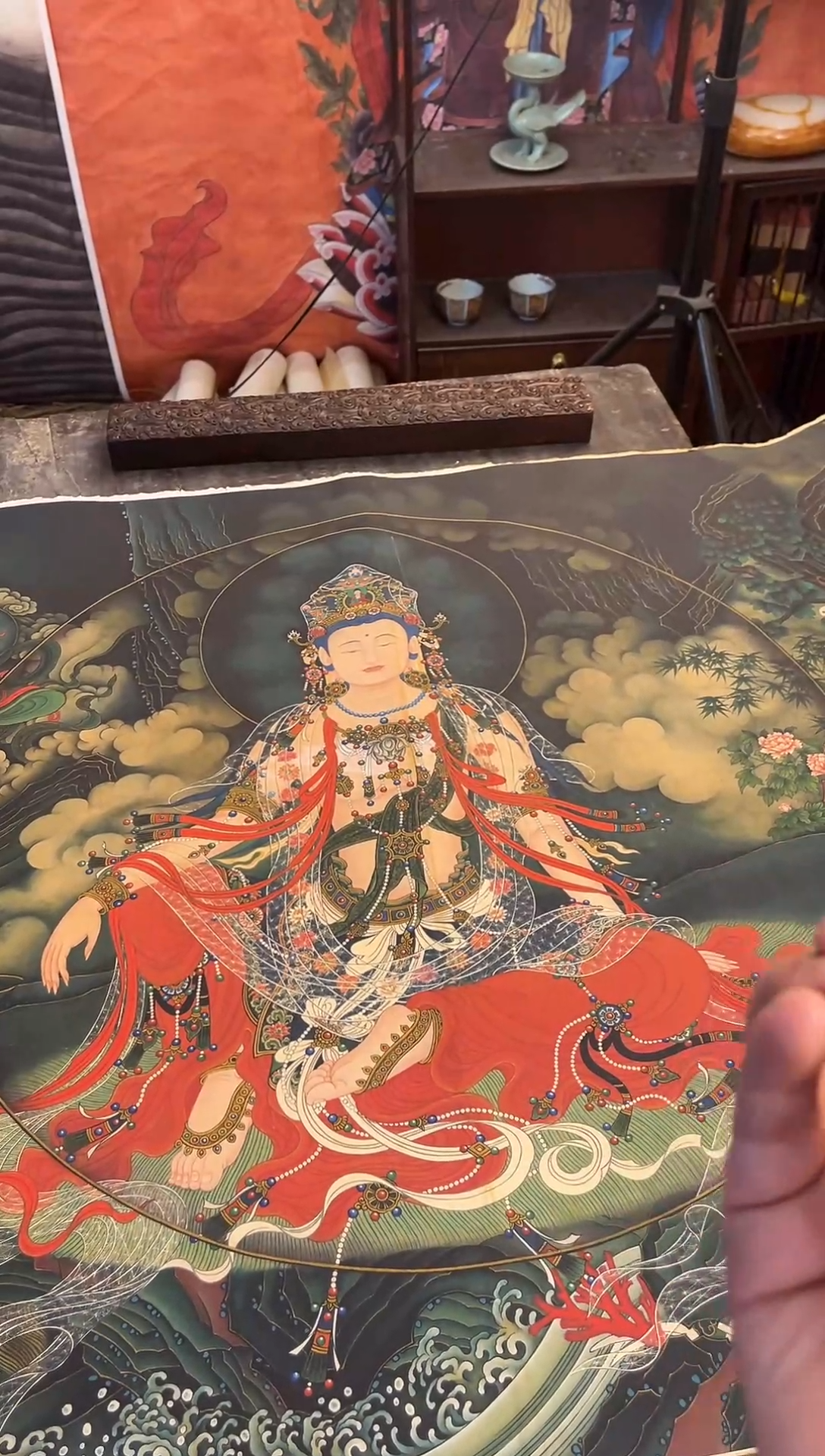 卷轴画A冒险家专属高端精品W98